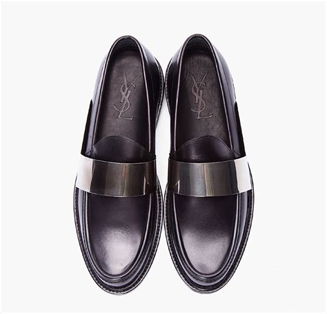 ysl mens loafers|saint laurent men's boots.